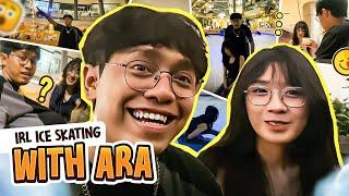 MAIN ICE SKATING SAMA JAJAN BARENG ARA!!