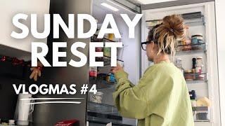 Sunday reset routine! (cleaning + groceries) | Vlogmas #4