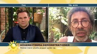 Jean Pierre Barda flyttade till Israel för att slippa antisemitismen - Nyhetsmorgon (TV4)