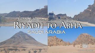 Road trip from Riyadh to Abha