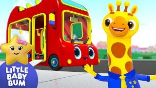 Hey! Hello! Mr. Bus Driver ⭐ Baby Max Learning Time! LittleBabyBum - Nursery Rhymes for Babies | LBB