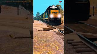 5 CSX Locomotives Powering a High-Speed Mega Train | Trainz Simulator 3