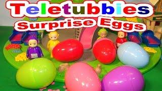 Teletubbies Opening Surprise Eggs Favorite Things