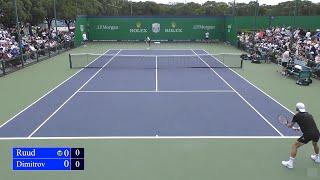 Casper Ruud vs Grigor Dimitrov | Practice Match With Score Shanghai 2023