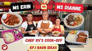 COOK-OFF EP. 1 BAON IDEAS | Ms. Erin VS. Ms. Dianne | Chef RV