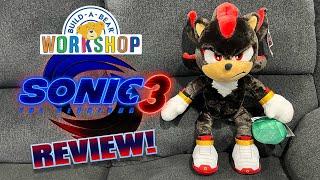 NEW Sonic the Hedgehog 3 Movie Build a Bear Workshop Shadow Plush! (Review)