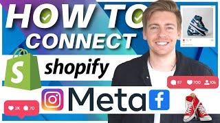 How To Connect Shopify To Meta | Facebook & Instagram Shop Tutorial (2023)