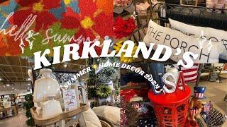 NEW KIRKLAND'S 2024 SUMMER DECOR | 2024 KIRKLAND'S SHOP WITH ME 2024