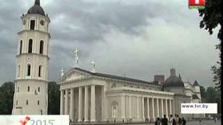 В Вильнюсе белорусы голосуют в здании посольства Беларуси