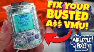 Customize or Fix Your SEGA Dreamcast VMU!