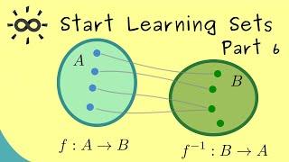 Start Learning Sets - Part 6 - Injectivity, Surjectivity and Bijectivity