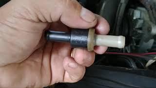 how to clean check valve of brake booster?