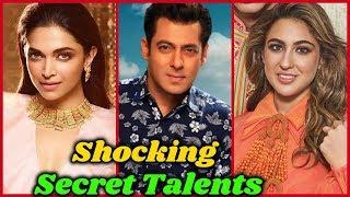 Shocking Hidden Talent of Bollywood Stars
