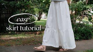 Quick & Easy Skirt Sewing Tutorial | Betty Dress Hack