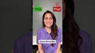 Home remedies | what to use | dermatologist suggests