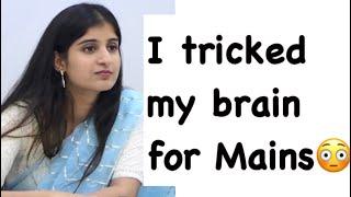 I tricked my brain for Mains| Garima Lohia | AIR 02 | SECOND ATTEMPT | CSE 2022