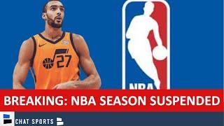 BREAKING NEWS: NBA Season Suspended Due To Coronavirus | Rudy Gobert Tests Positive