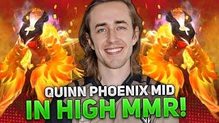 QUINN plays on PHOENIX MID in HIGH MMR!