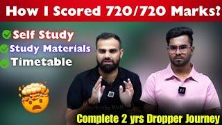 Tathagat (720 marks) Strategy, Timetable & Journey Ft. MR Sir  Yakeen 2.0 | Must watch