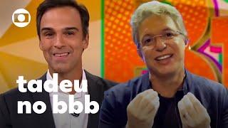 Tadeu Schmidt é o novo apresentador do BBB! | Fantástico | TV Globo