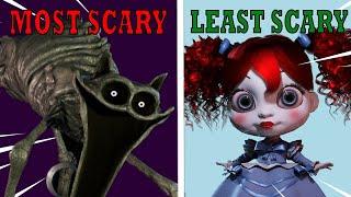 EVERY POPPY PLAYTIME CHAPTER 3 MONSTER FROM LEAST TO MOST SCARY