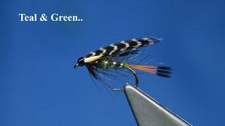 Tying a Teal & Green and Looking at Teal Feathers with Davie McPhail..