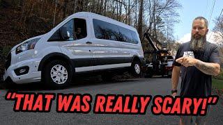 "That was really scary, what just happened!" | Winching