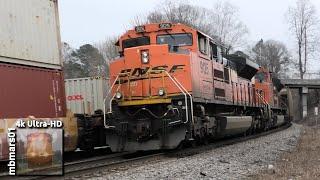 [7u][4k] Railfanning the Norfolk Southern Atlanta North End, Austell & Mableton, GA 01/09/2021