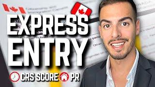 How To Create Express Entry Profile for Canadian Experience Class in 2024  Canada PR, CRS Score