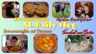 XL-Daily Vlog / Waffeln / Schmorkartoffeln mit Chinakohl / Aigostar Mini-Bügeleisen / Viel zu tun