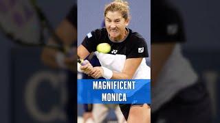 Monica Seles' ICONIC two-handed forehand winner! 