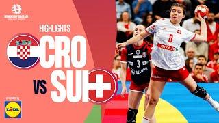 Croatia  Switzerland | Highlights | Women’s EHF EURO 2024