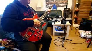 Михаил Ярышъ. Песочный Блюз. Импровиз в A-dur. Hagstrom Alvar.