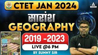 CTET SST Paper 2 | CTET Geography Marathon #3 By Sunny Sir