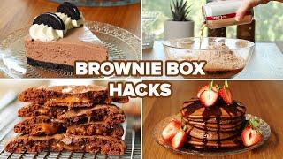 I Tried 4 Different Brownie Box Hacks • Tasty