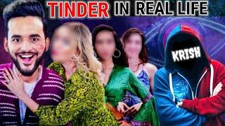 TINDER IN REAL LIFE WITH Russian girl (6000) || Krish Kinotic's....