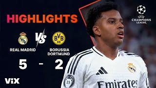 Real Madrid vs. Borussia Dortmund - Game Highlights | UEFA Champions League 2024/25 | ViX