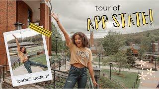 TOUR OF APPALACHIAN STATE UNIVERSITY!!