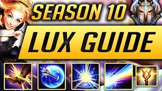 LUX GUIDE SEASON 10 (2020) ULTIMATE GUIDE [BEST RUNES, ITEMS, GAMEPLAY, COMBOS, MATCHUPS] | Zoose