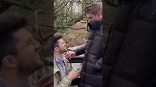 Gay couple proposal  #shortsvideo #shorts #lgbt #gay