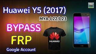 HUAWEI Y5 2017 MYA L22  FRP Lock Remove Google account Bypass New Method 100% Tested