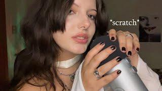 chaotic mic triggers w/ mouth sounds ASMR | mic scratching, gripping, rubbing, tapping & pumping