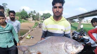 big size katla fishseason ka Frist katla mp fishing aurwad