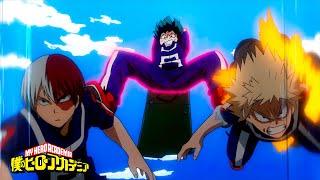 Midoria Uses Bakugo And Todoroki As a Springboard And Wins The Qualifying Stage Of The Competition