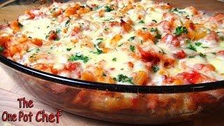 Cheesy Bacon Pasta Bake | One Pot Chef