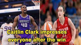 Harrison Barnes strong Reply To Caitlin Clark Historic Game Says It All
