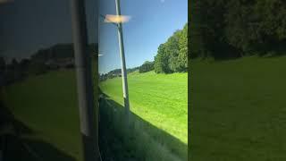  Austria Countryside is Gorgeous: View from Train #Shorts