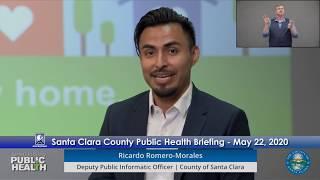 County of Santa Clara Public Health: Who Should Get Tested & Why - May 22, 2020