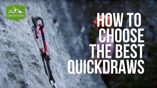 How to choose the BEST quickdraws for climbing