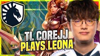 WHEN COREJJ PICKS LEONA! - TL CoreJJ Plays Leona SUPPORT vs Nautilus! | Challenger TV
